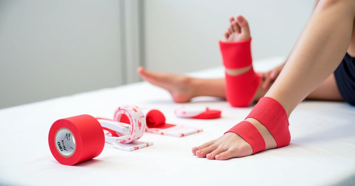 how to use kt tape for preventing ankle sprains during summer hiking and trail running 2026